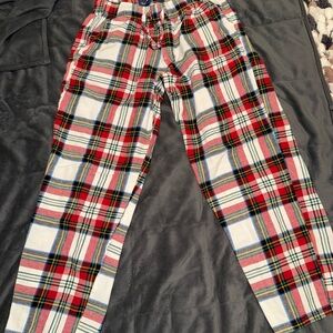 Old Navy Red Plaid Pajama Pants